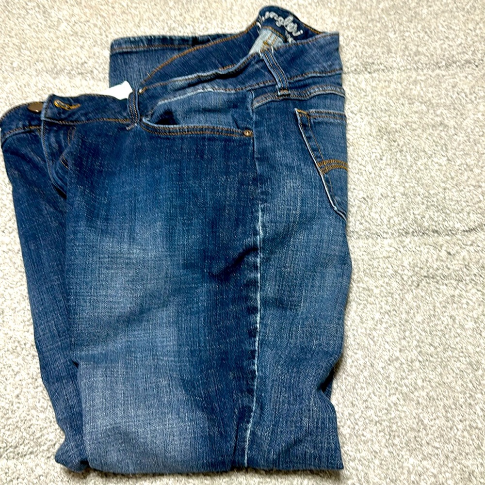 Womens wrangler bootcut jeans 15/30